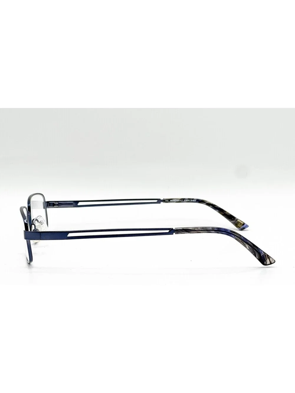 Marchon Nyc Cedar Street 412 Blue Navy Authentic Eyeglasses 51-17-140